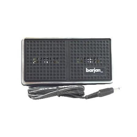 Barjan Diesel CB-Scanner Visor Mount External Speaker with Cable and Plug BA53680